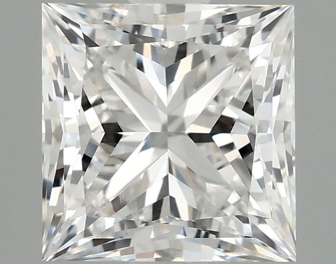 1.36 ct lab-grown Princess Diamond
