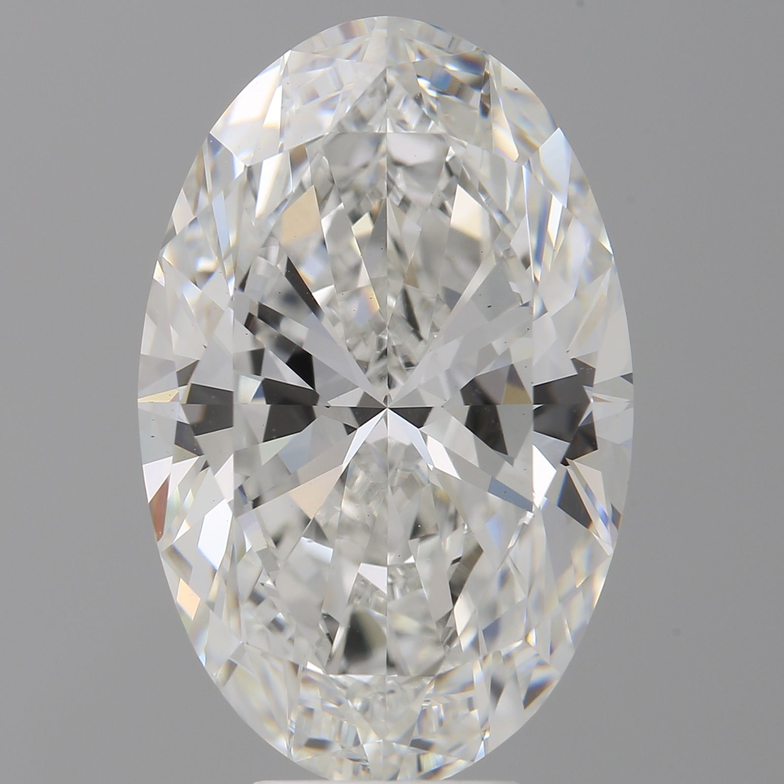 8.06 ct. oval Lab Grown Diamond front image