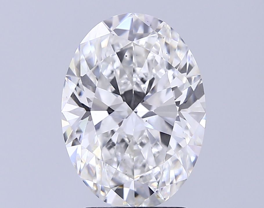 3.30 ct. oval Lab Grown Diamond front image