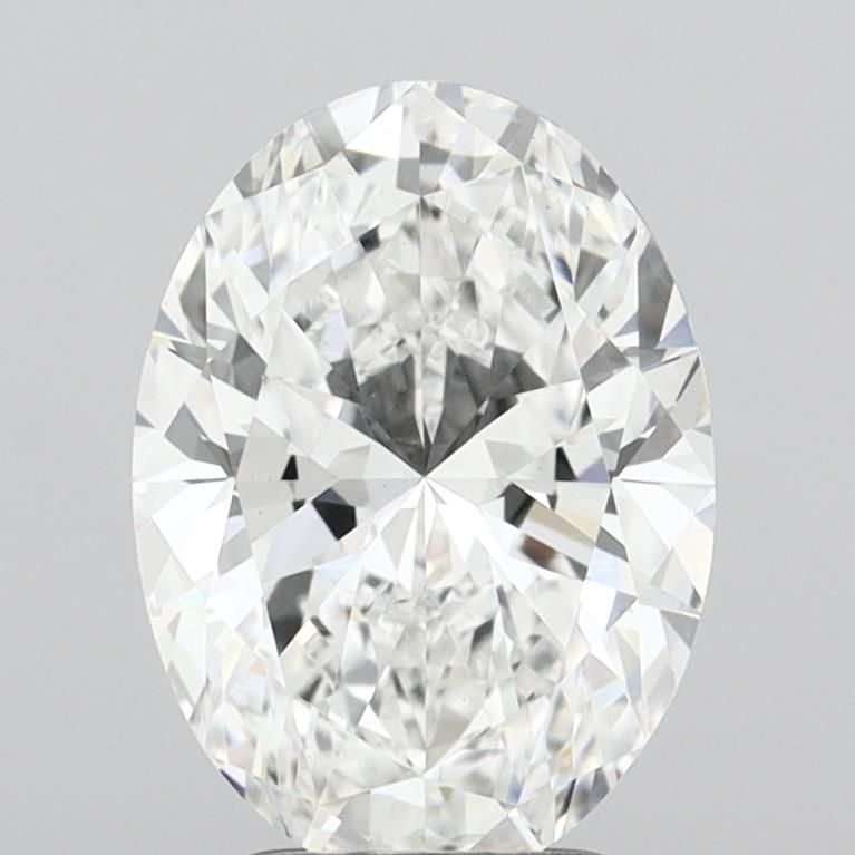 3.19 ct. oval Lab Grown Diamond front image