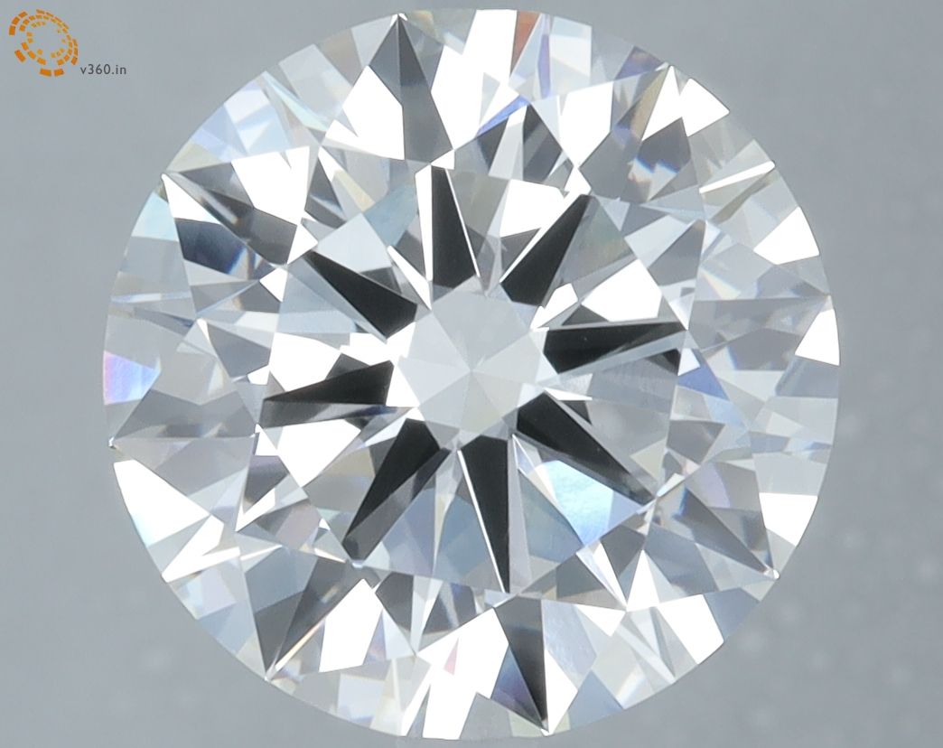 5.02 ct. round Lab Grown Diamond front image
