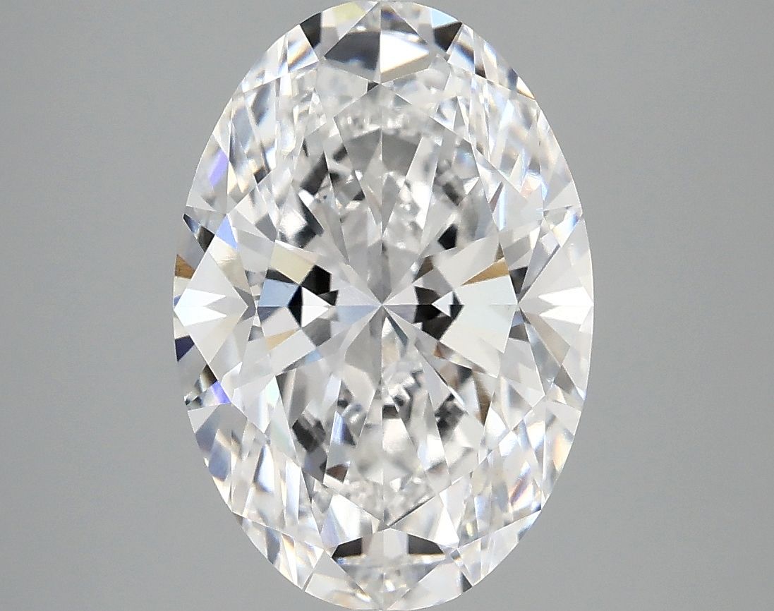 3.91 ct. oval Lab Grown Diamond front image
