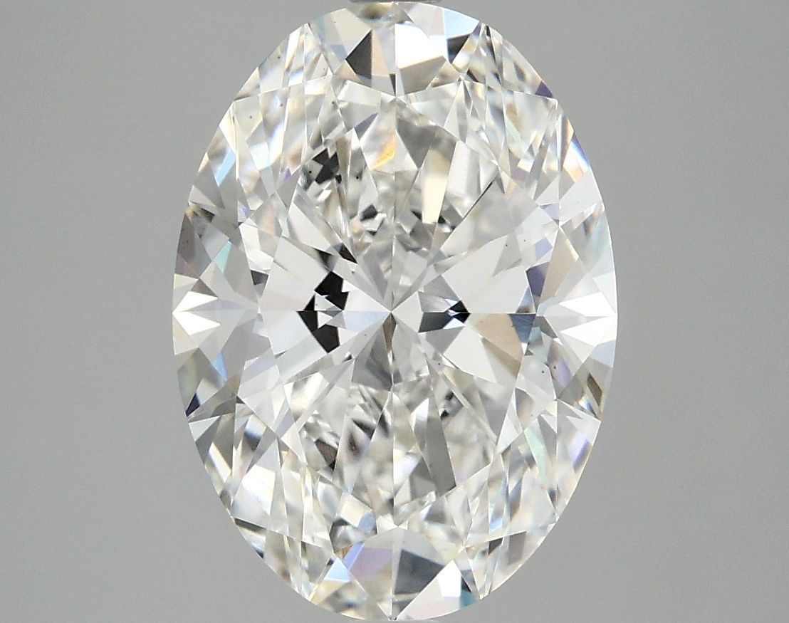 4.08 ct. oval Lab Grown Diamond front image
