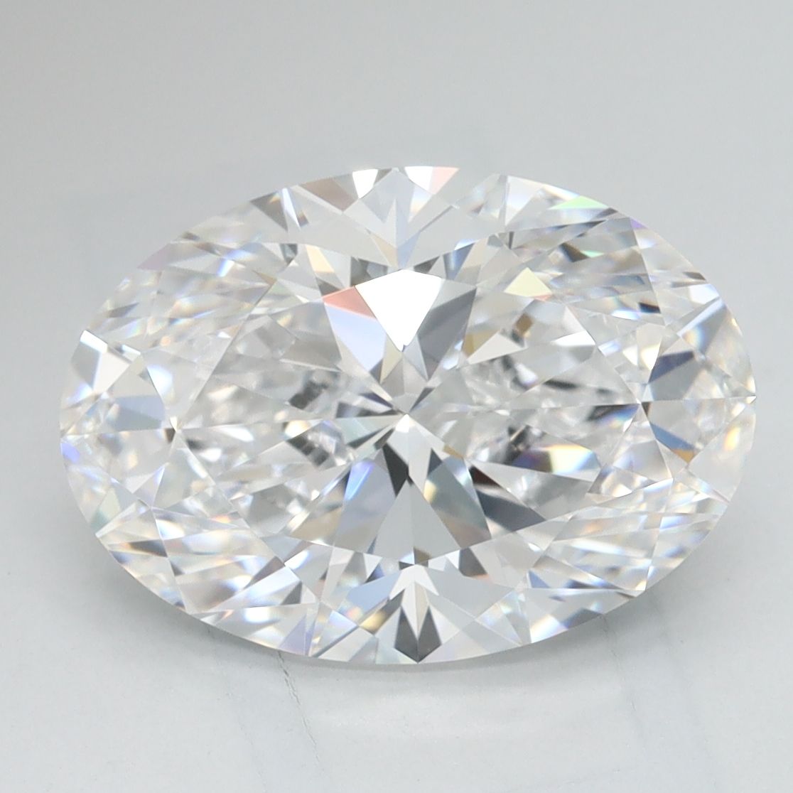 3.27 ct. oval Lab Grown Diamond front image