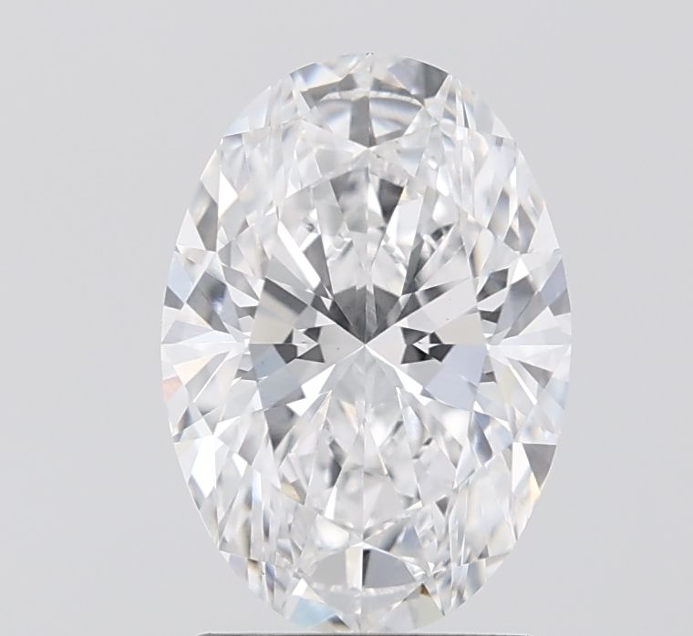 2.08 ct. oval Lab Grown Diamond front image