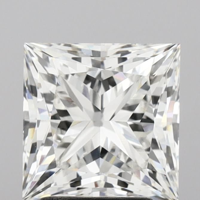 3.24 ct. princess Lab Grown Diamond front image