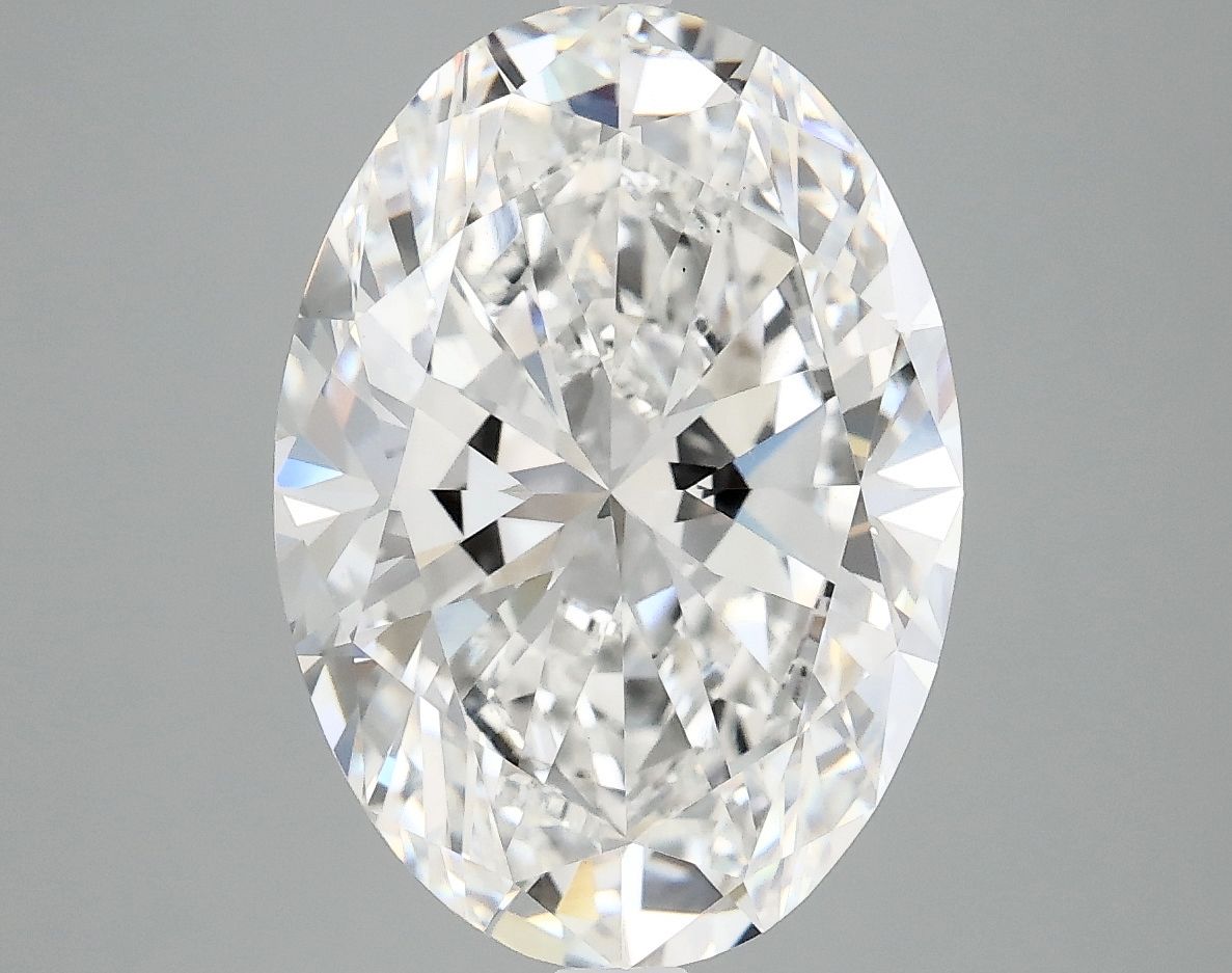 5.06 ct. oval Lab Grown Diamond front image