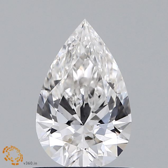 0.90 ct. pear Lab Grown Diamond front image
