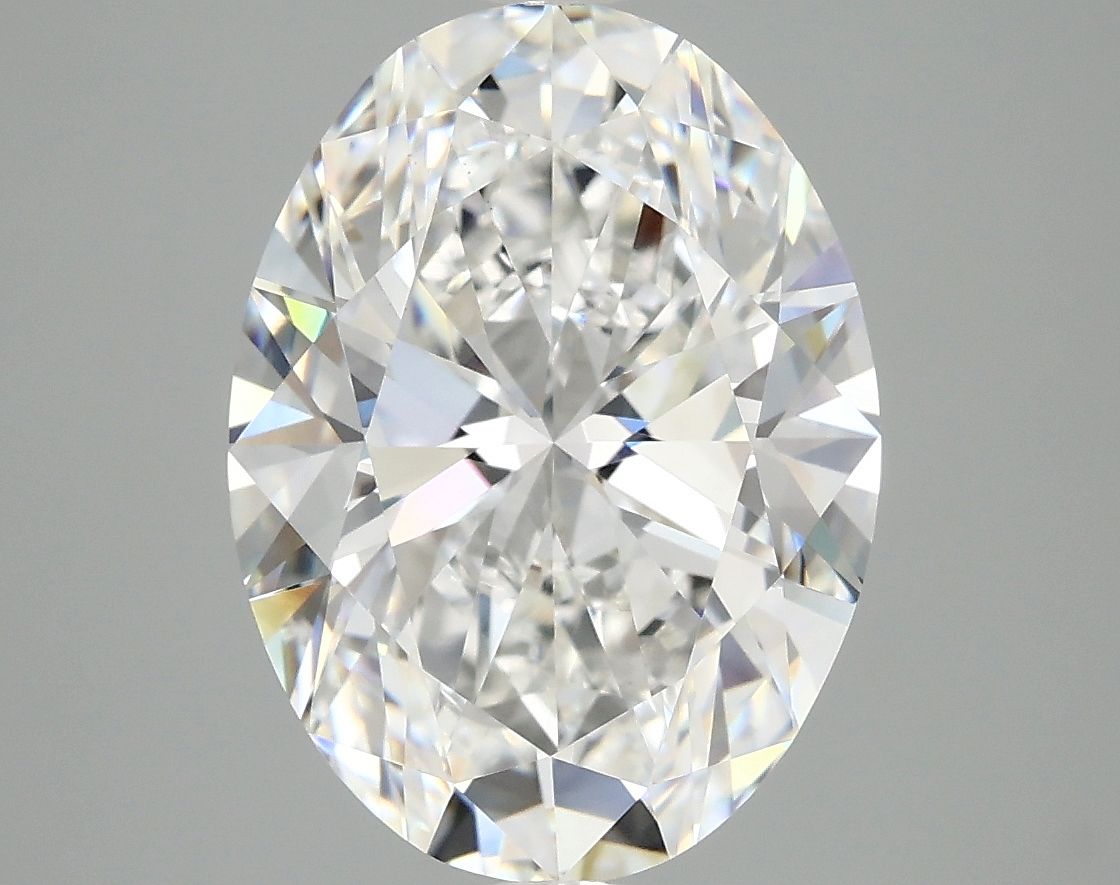 5.01 ct. oval Lab Grown Diamond front image