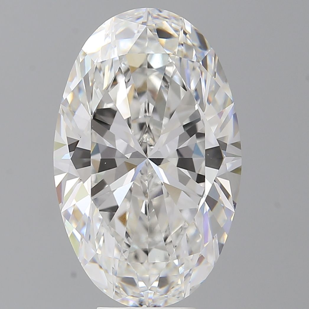 8.59 ct. oval Lab Grown Diamond front image