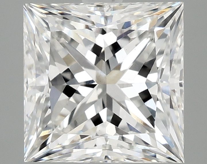 3.02 ct. princess Lab Grown Diamond front image