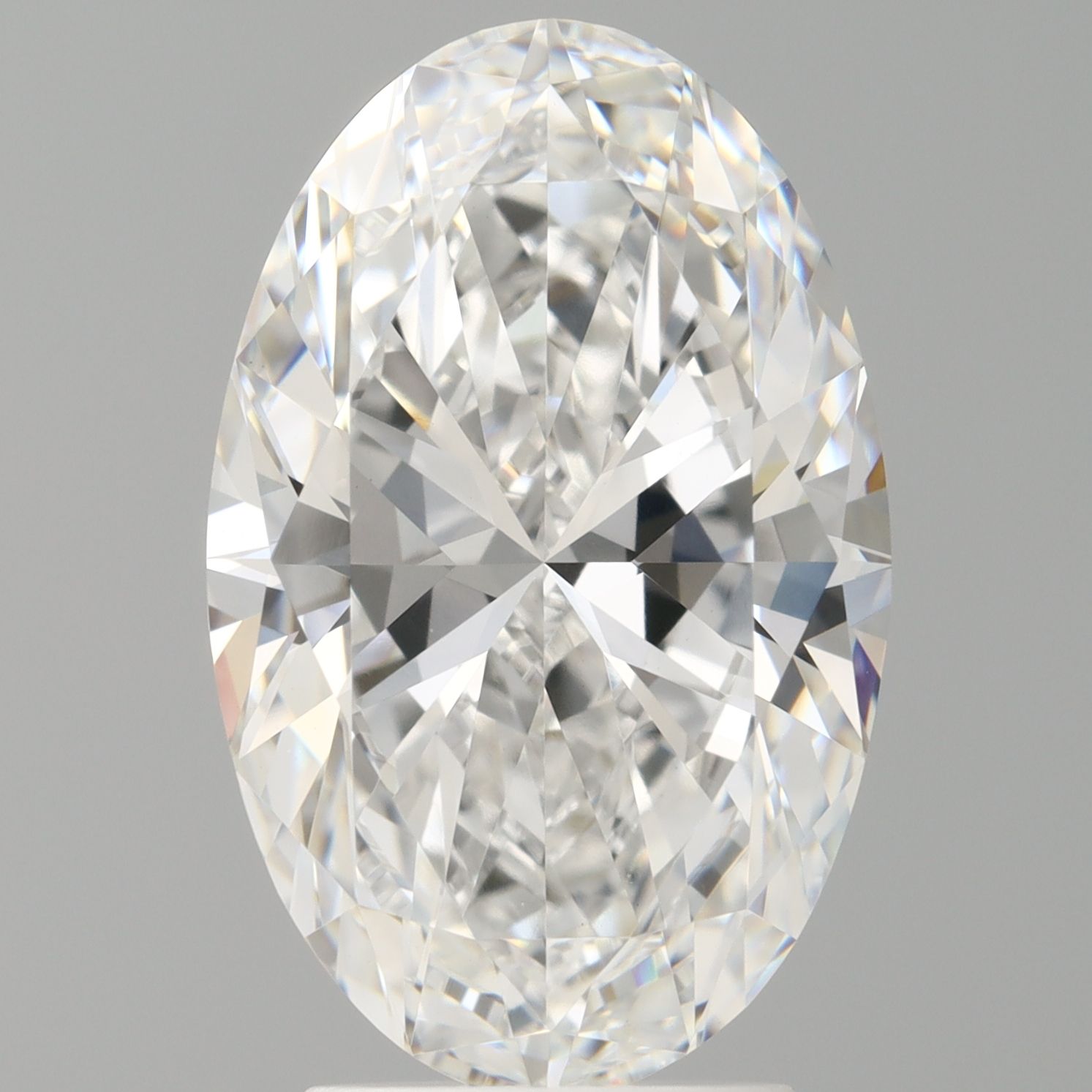 3.59 ct. oval Lab Grown Diamond front image