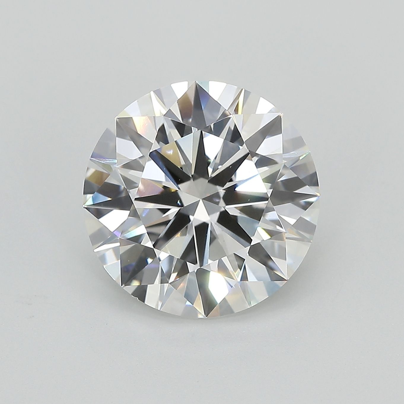 5.76 ct. round Lab Grown Diamond front image
