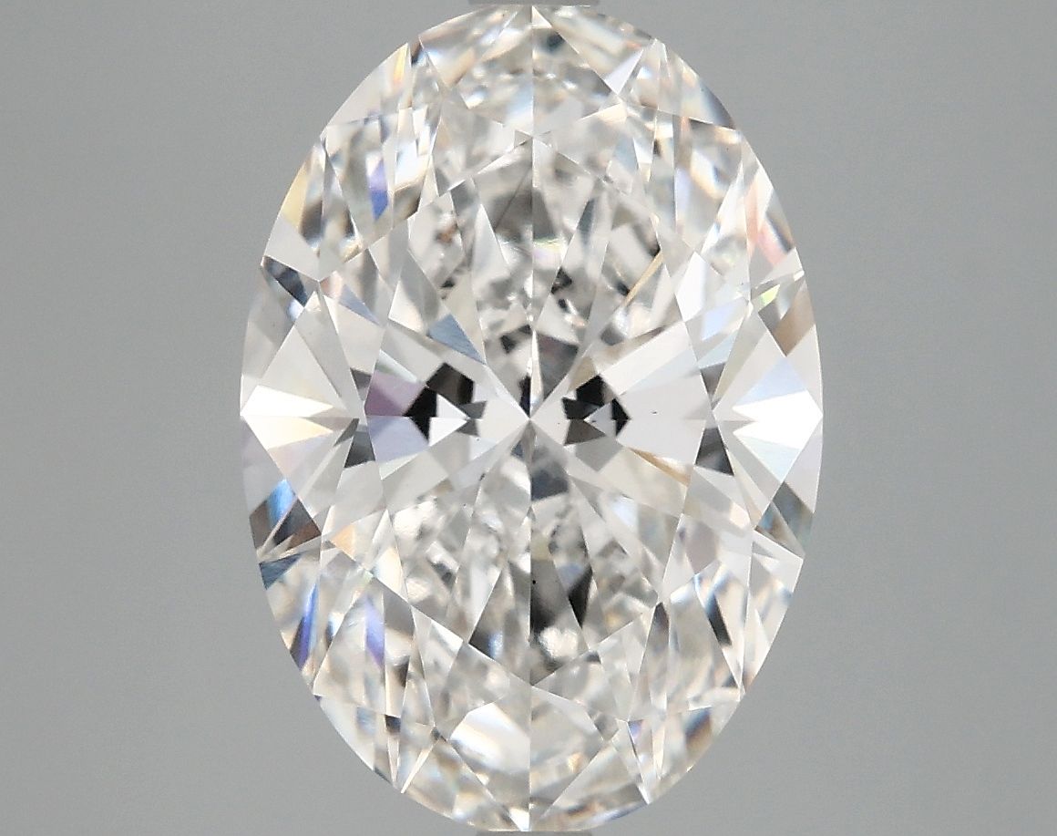 5.00 ct. oval Lab Grown Diamond front image