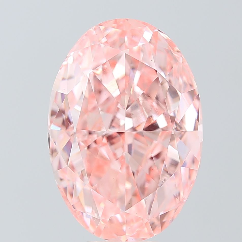 9.07 ct. oval Lab Grown Diamond front image