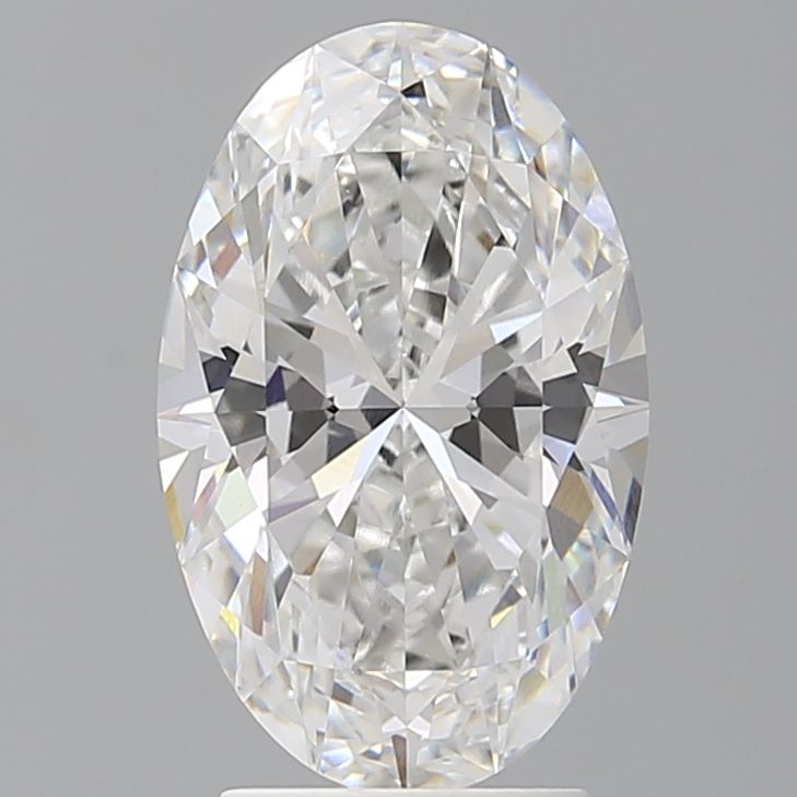 3.10 ct. oval Lab Grown Diamond front image