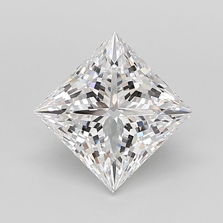 3.09 ct. princess Lab Grown Diamond front image