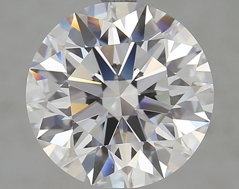 Diamant Rond 4.44 ct - Couleur D - Pureté VVS2