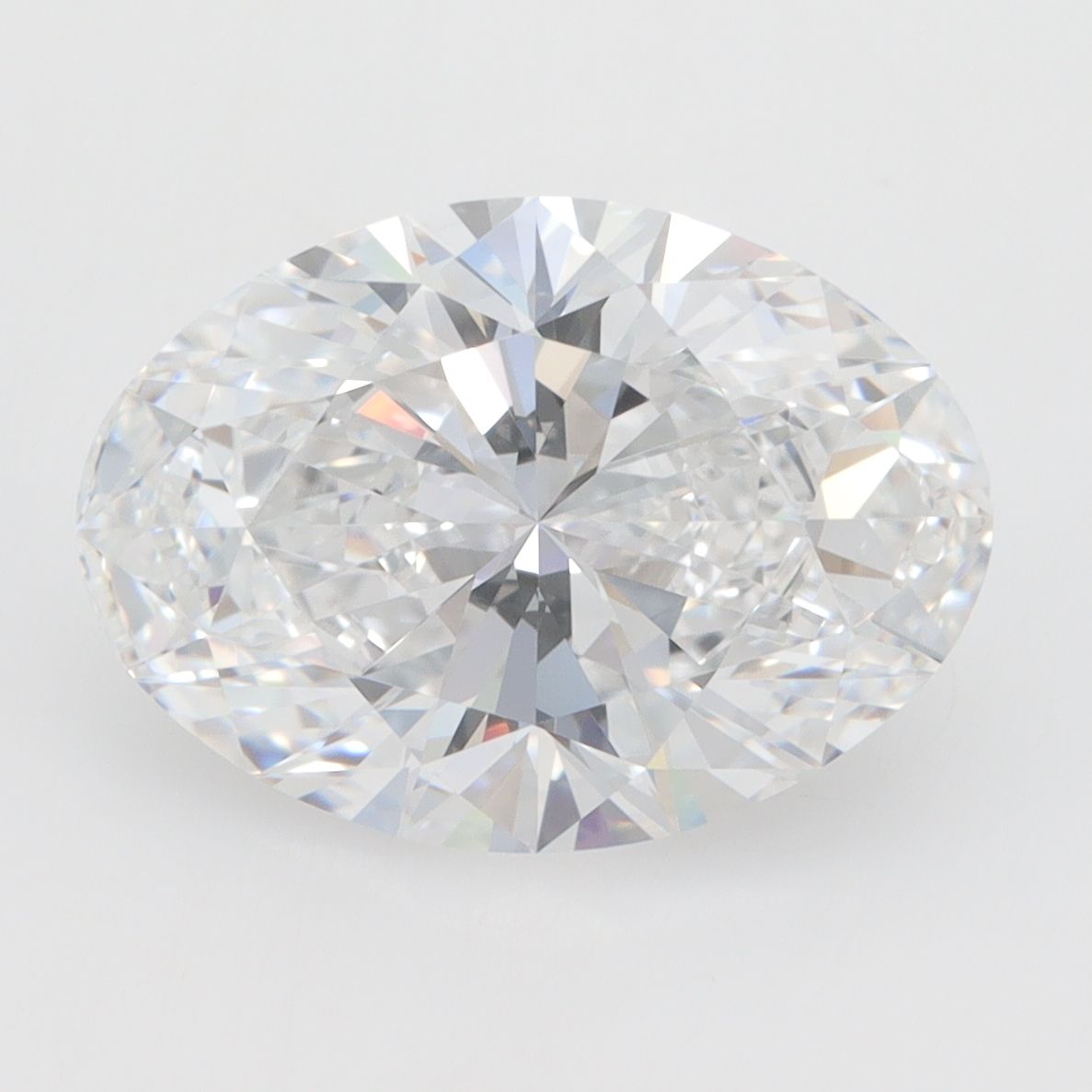 3.09 ct. oval Lab Grown Diamond front image
