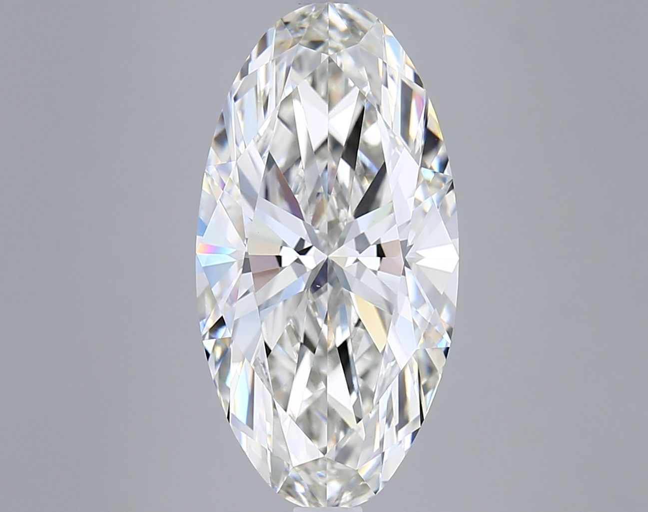 5.04 ct. oval Lab Grown Diamond front image