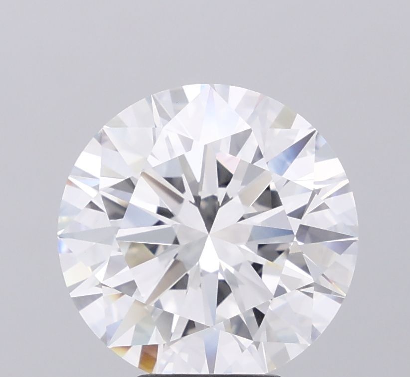5.34 ct. round Lab Grown Diamond front image