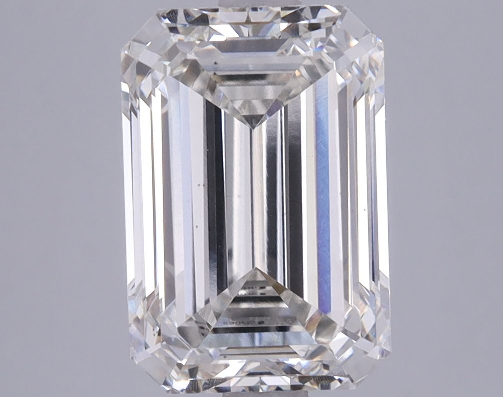 3.73 ct. emerald Lab Grown Diamond front image