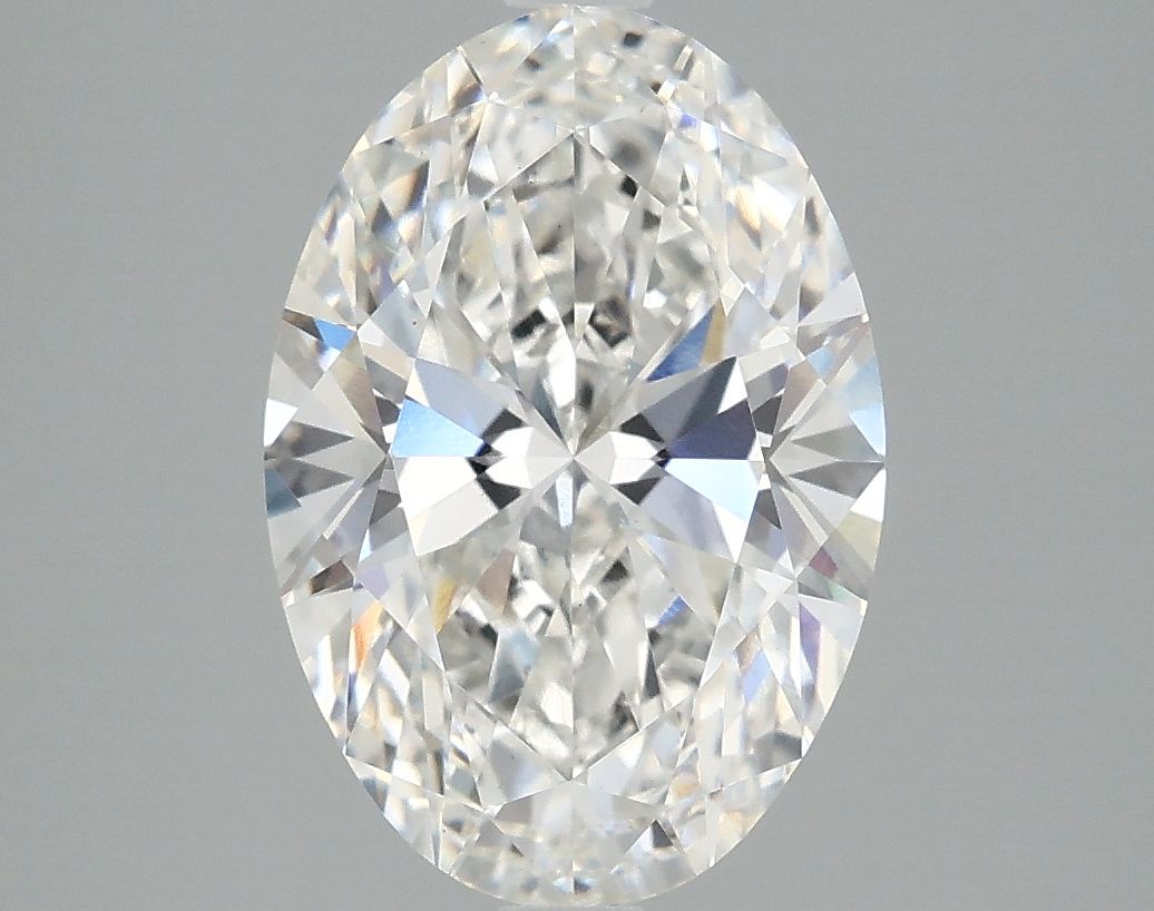 3.08 ct. oval Lab Grown Diamond front image