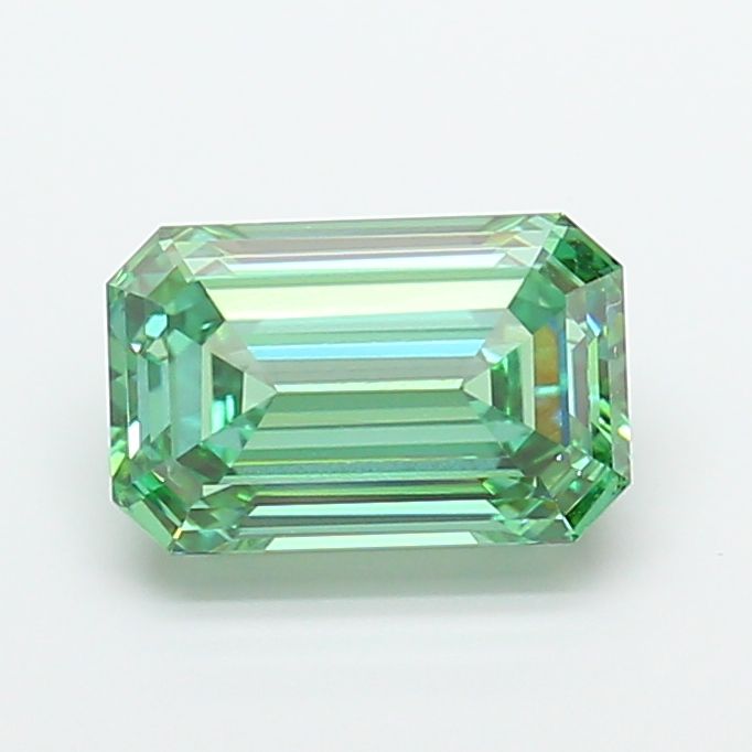 5.09 ct. emerald Lab Grown Diamond front image