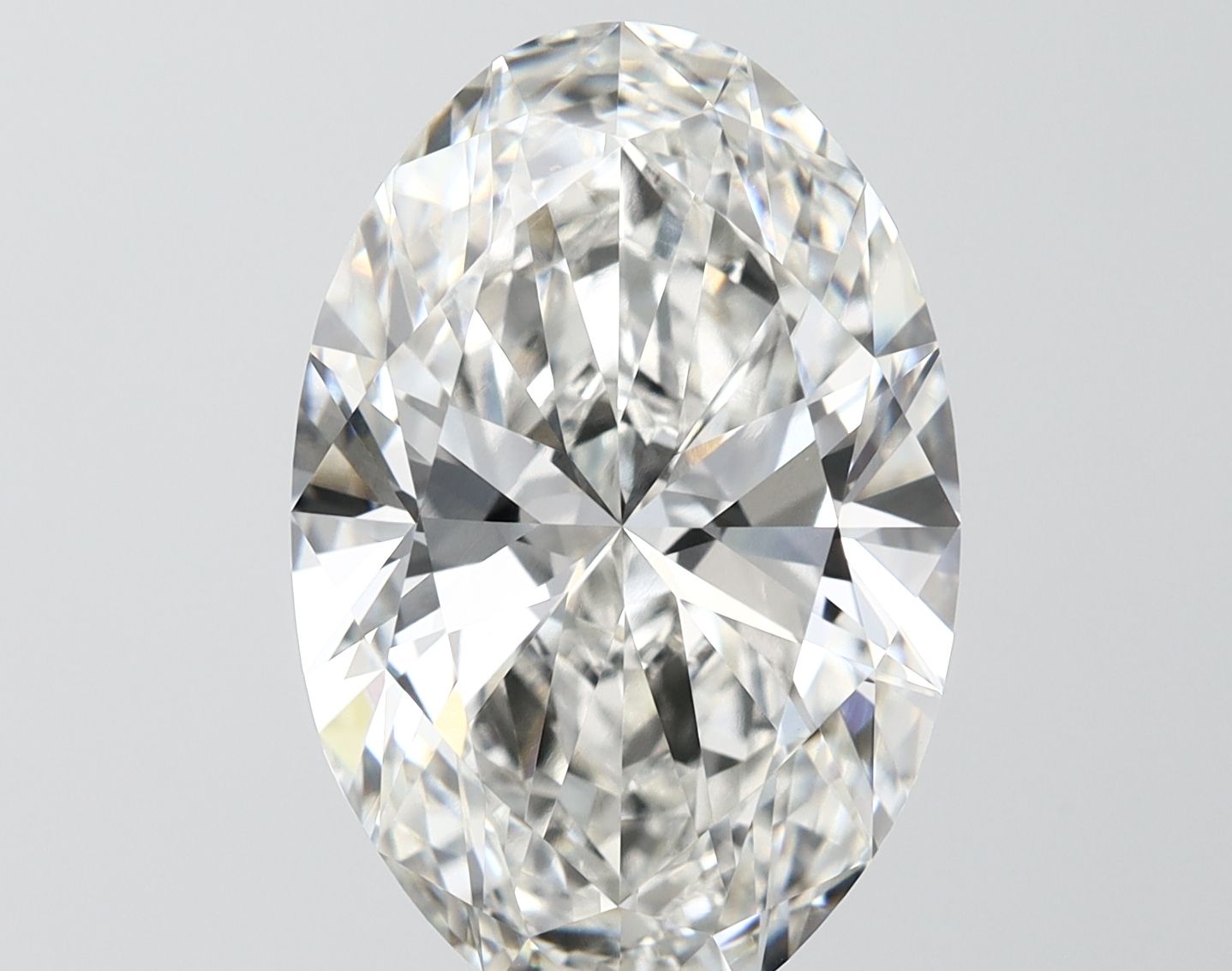 8.35 ct. oval Lab Grown Diamond front image