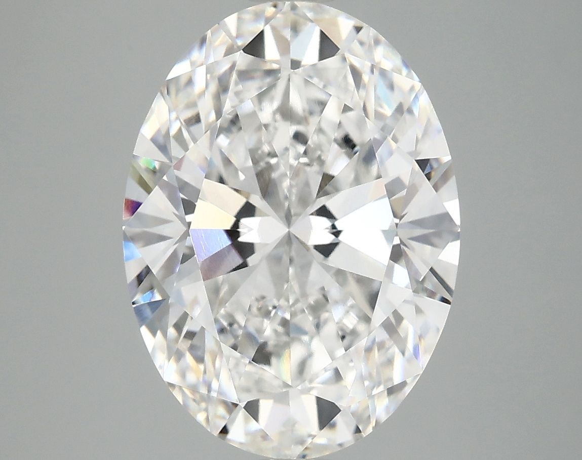5.05 ct. oval Lab Grown Diamond front image