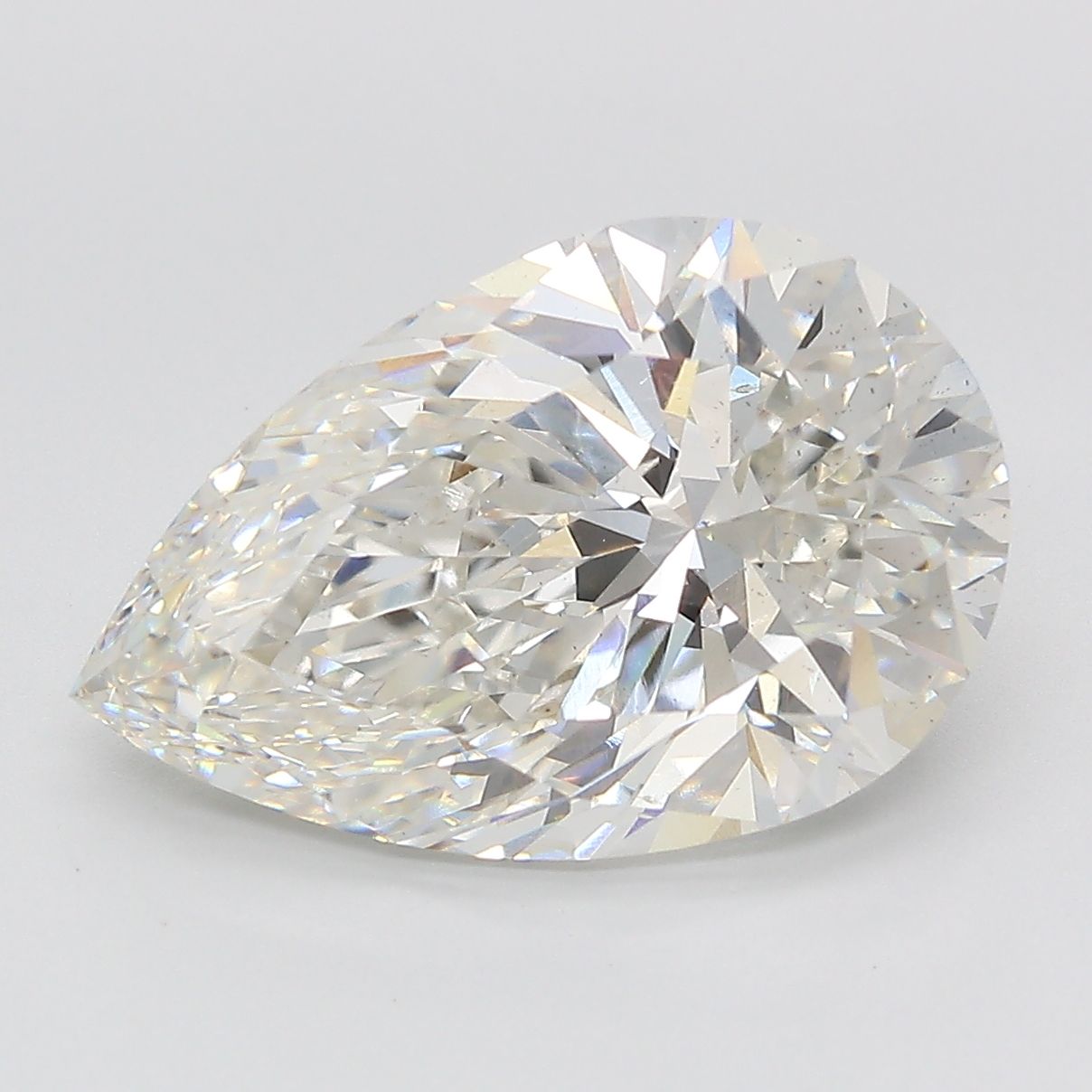 6.03 ct. pear Lab Grown Diamond front image