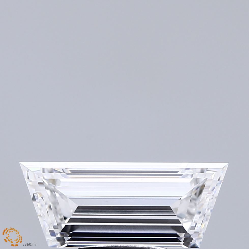 2.62 ct lab-grown Trapezoid Diamond