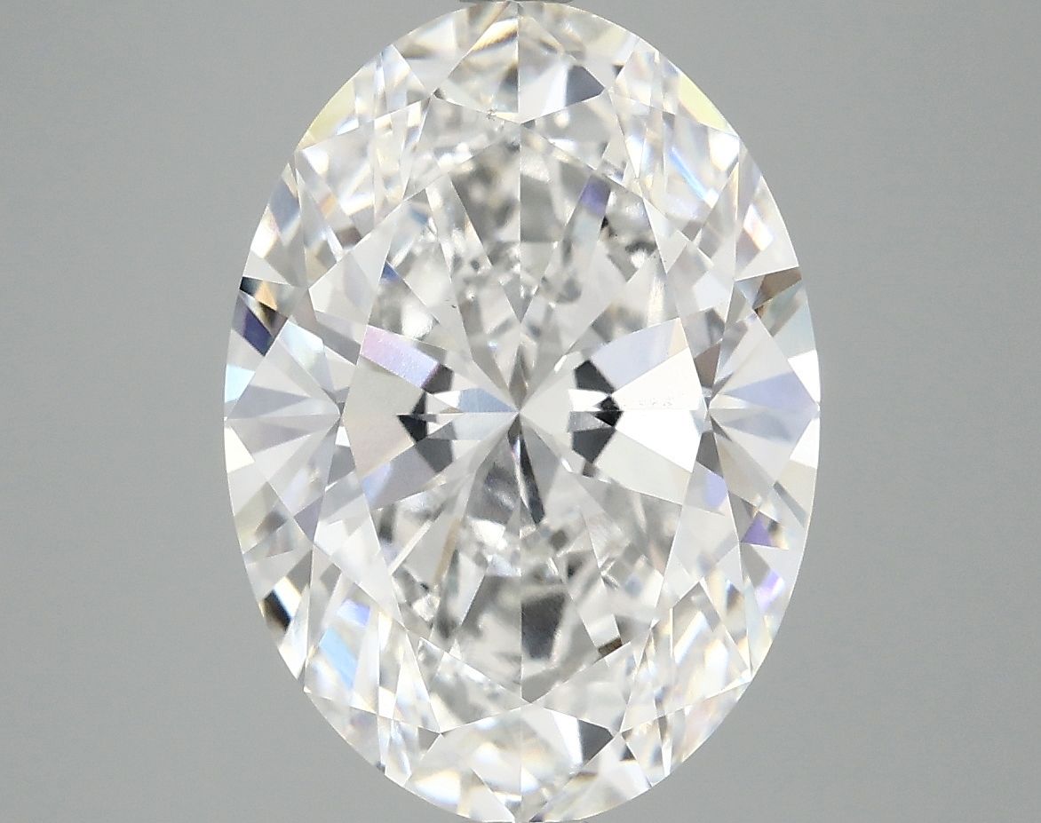 5.09 ct. oval Lab Grown Diamond front image