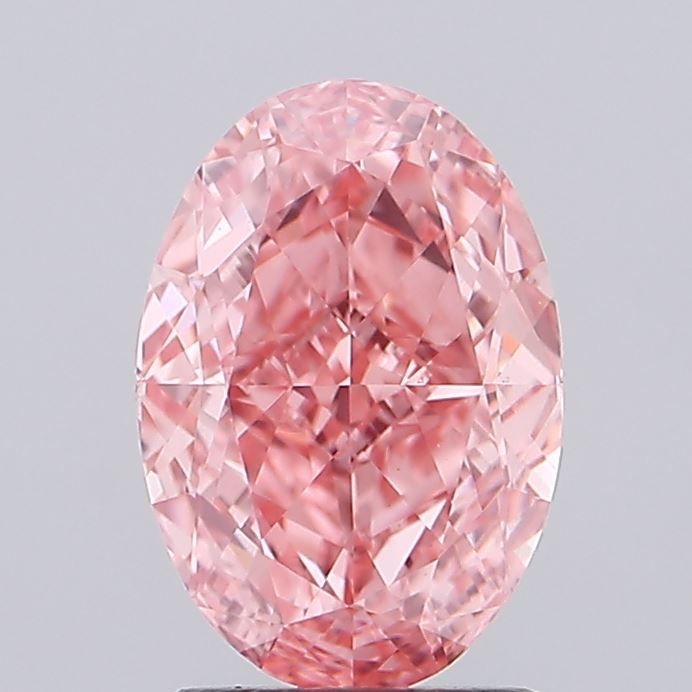 2.14 ct. oval Lab Grown Diamond front image