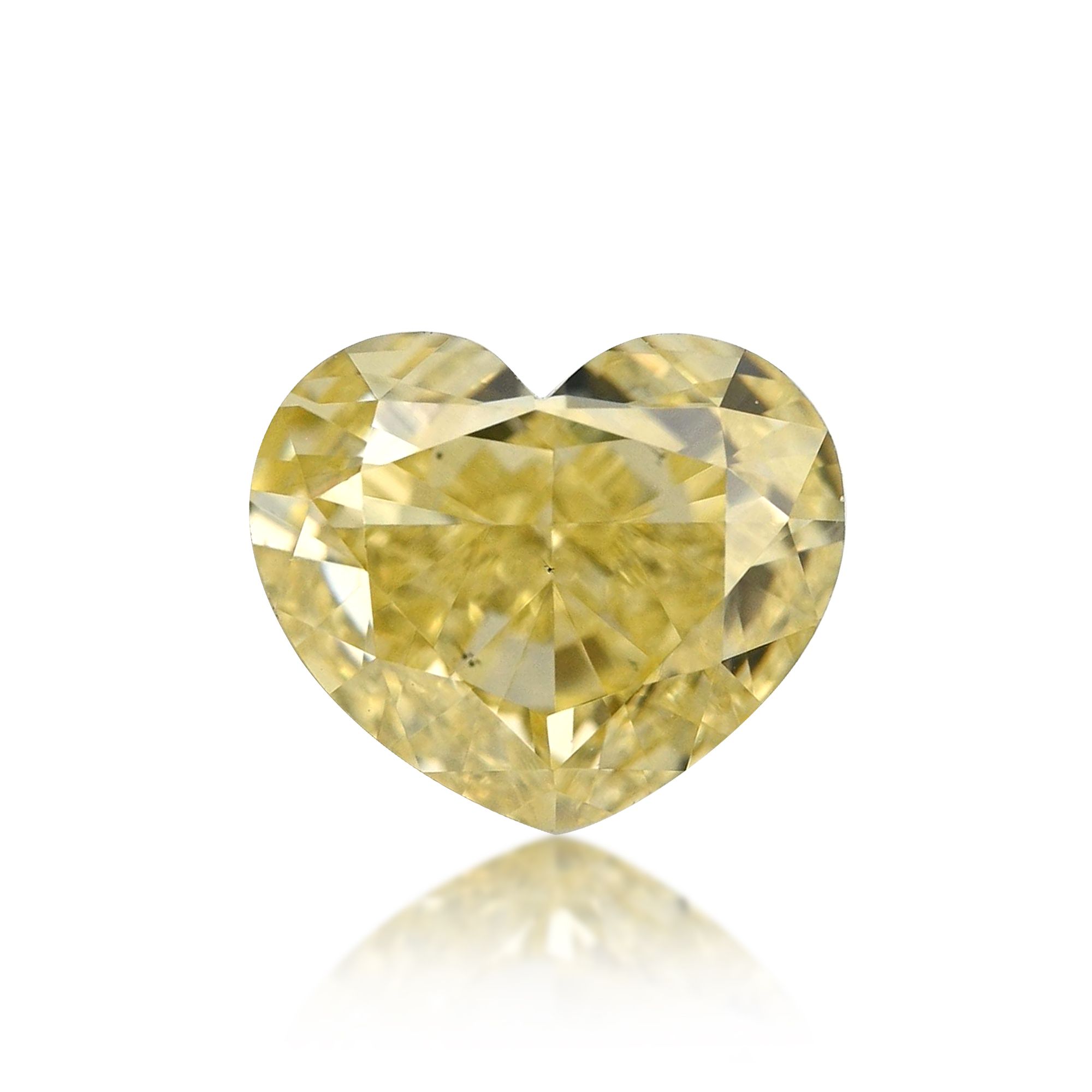 Diament 0.8 ct Fancy Intense Yellow/SI1