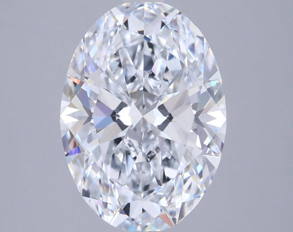 2.85 ct. oval Lab Grown Diamond front image