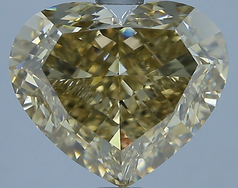 Diament 3.02 ct Brown Yellow/VS2