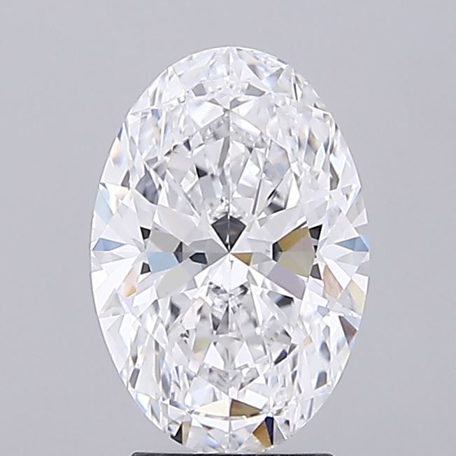 3.03 ct. oval Lab Grown Diamond front image