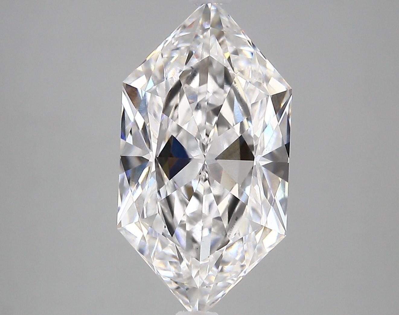 4.24 ct lab-grown Hexagonal Diamond