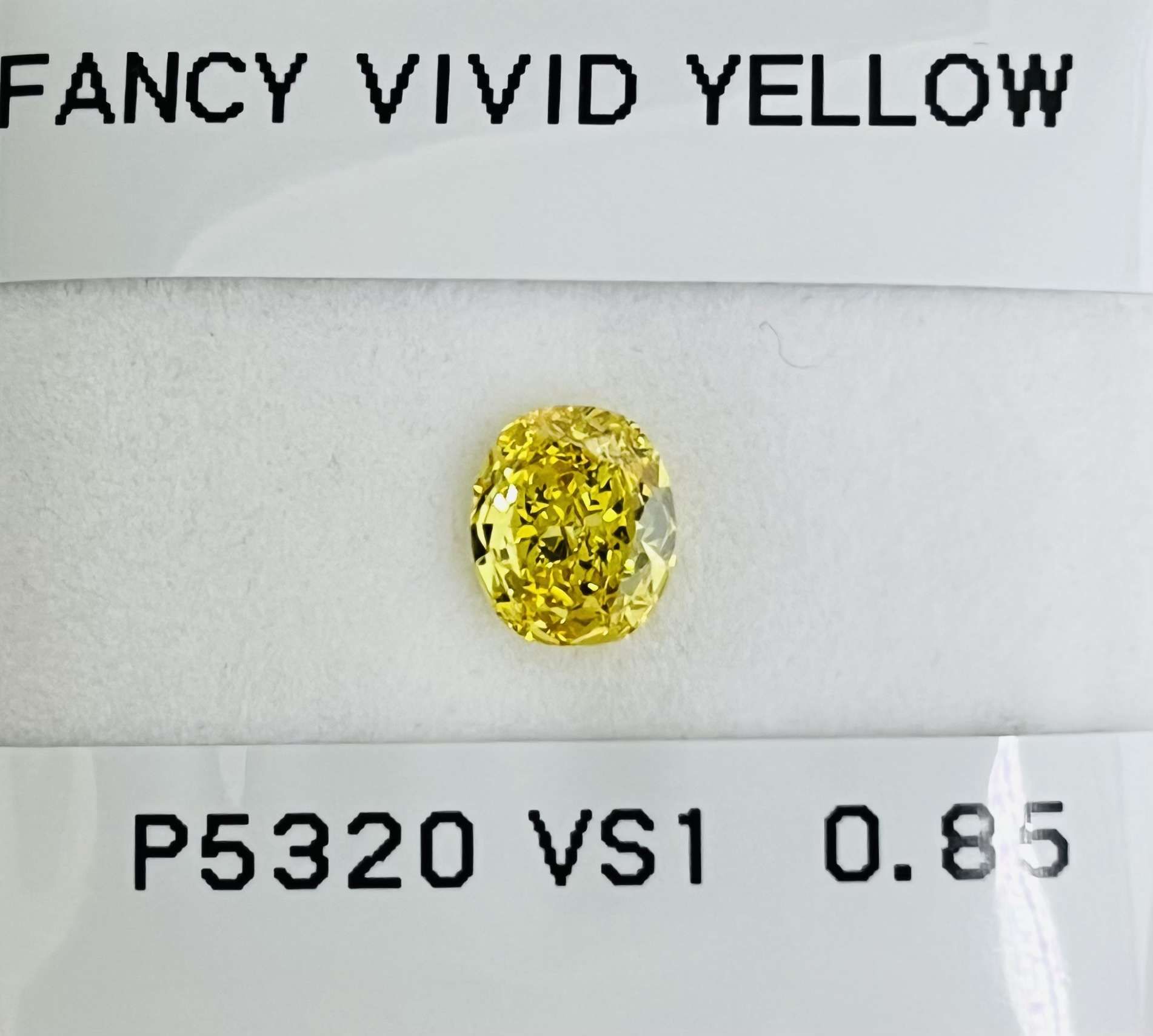 0.85 ct Oval diamond