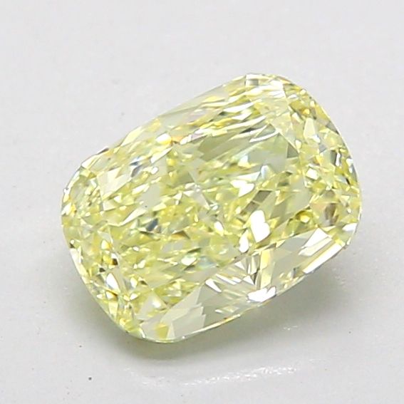 1.0 CT Fancy Light Yellow CUSHION MODIFIED