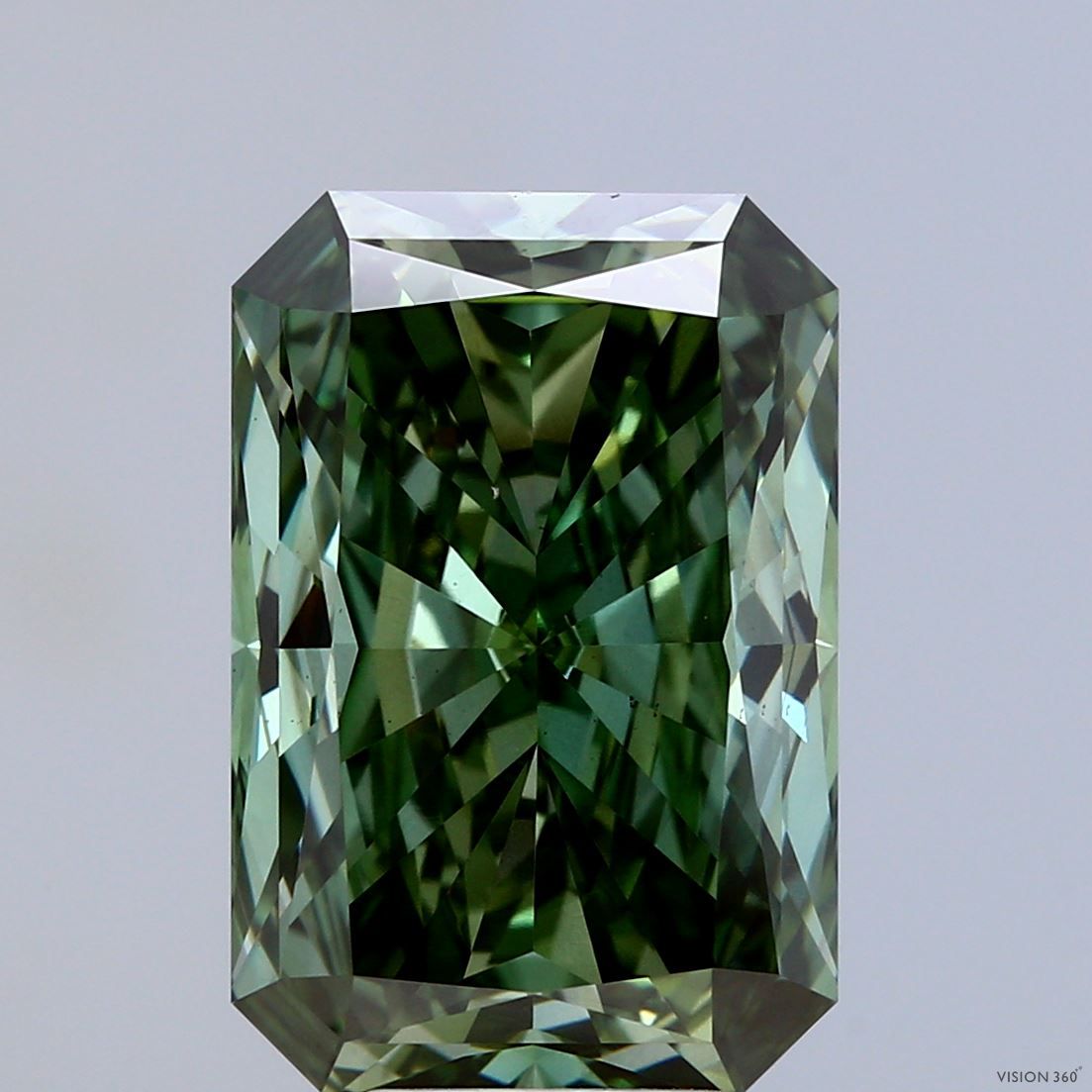 7.05 ct. radiant Lab Grown Diamond front image