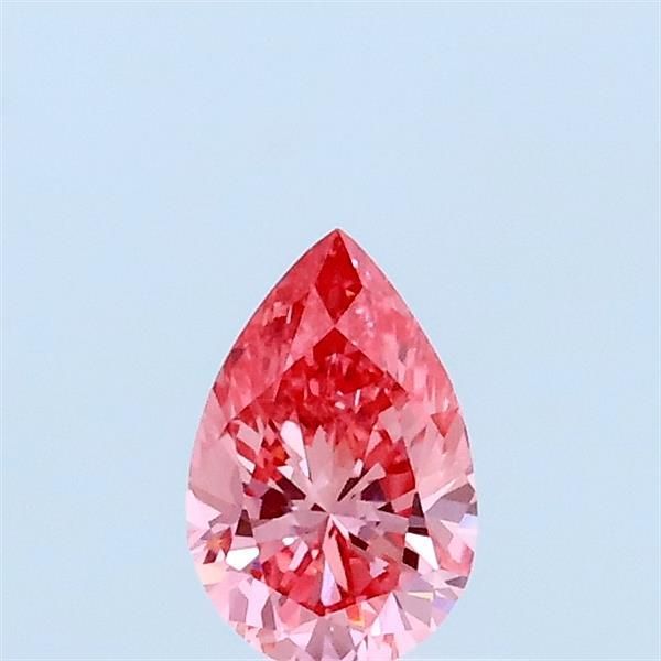 0.31 CT Fancy Vivid Pink PEAR