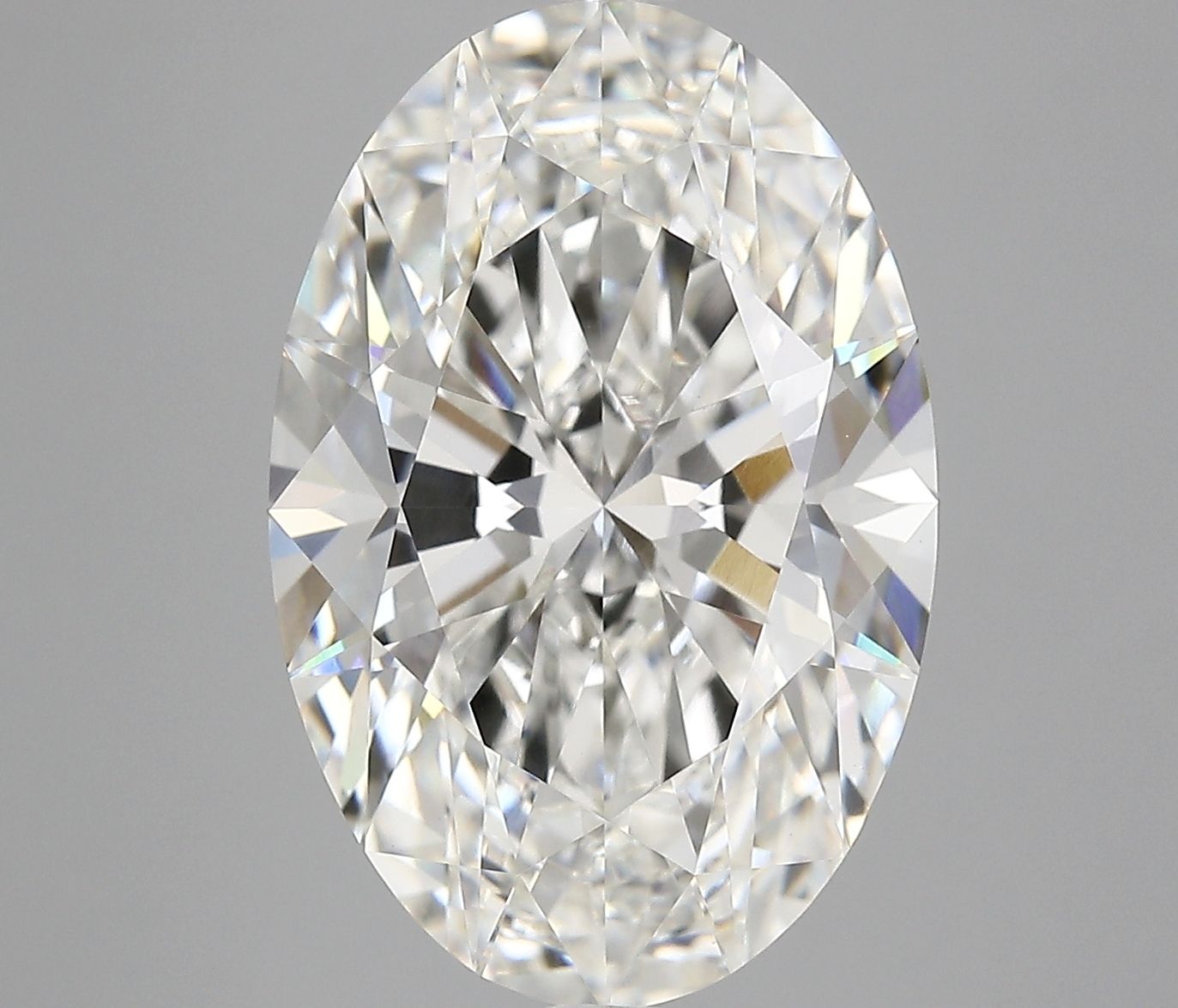 7.81 ct. oval Lab Grown Diamond front image