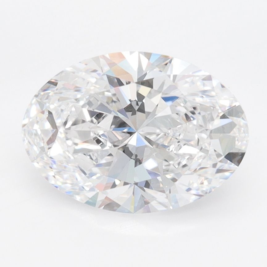 2.09 ct. oval Lab Grown Diamond front image