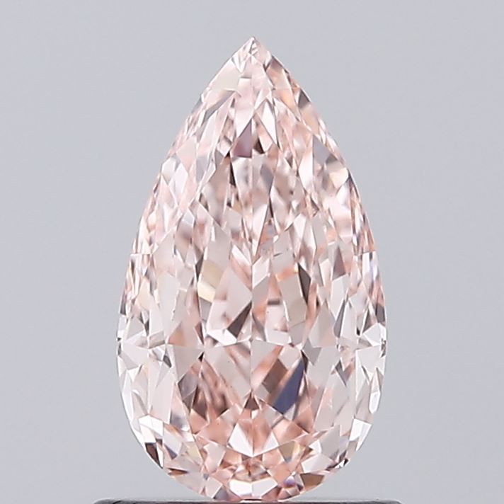 1.19 CT Fancy Intense Orangey Pink PEAR