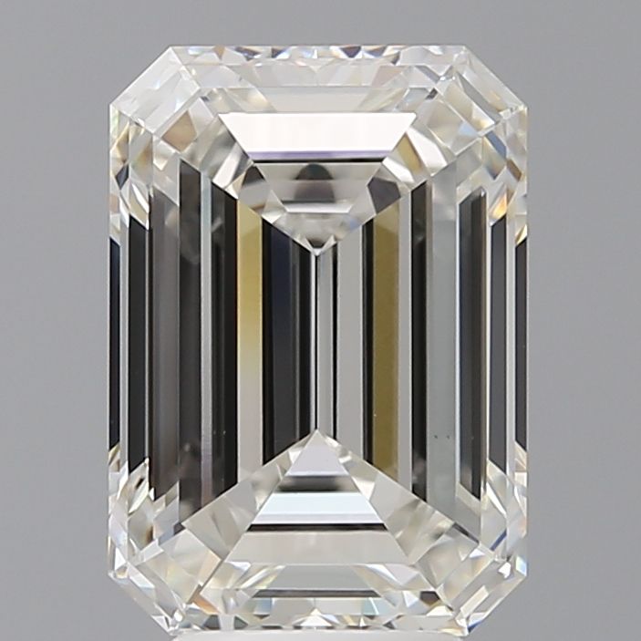 5.04 ct. emerald Lab Grown Diamond front image