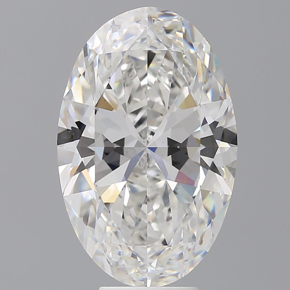 7.60 ct. oval Lab Grown Diamond front image