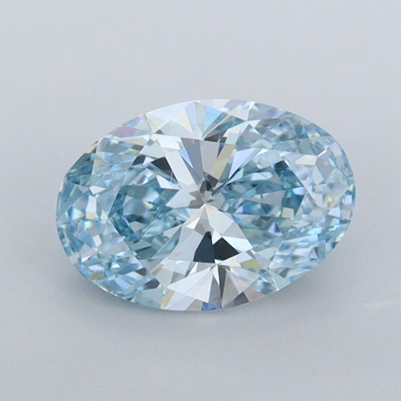 1.06 CT Fancy Vivid Blue OVAL