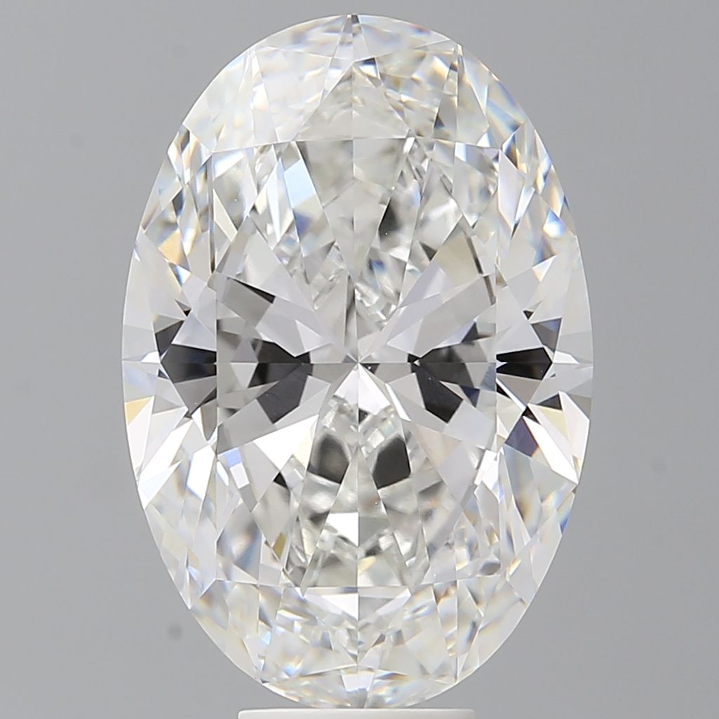 9.58 ct. oval Lab Grown Diamond front image
